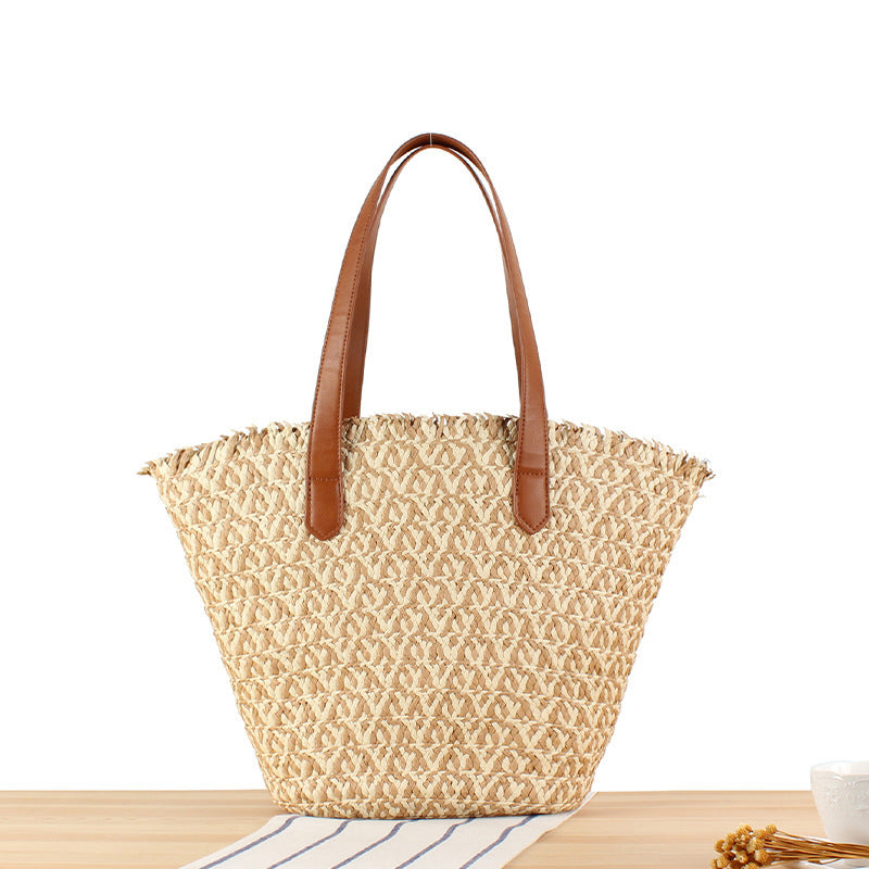Elegant Basket Bag with Fine Pattern LoungeYard — product view 5
