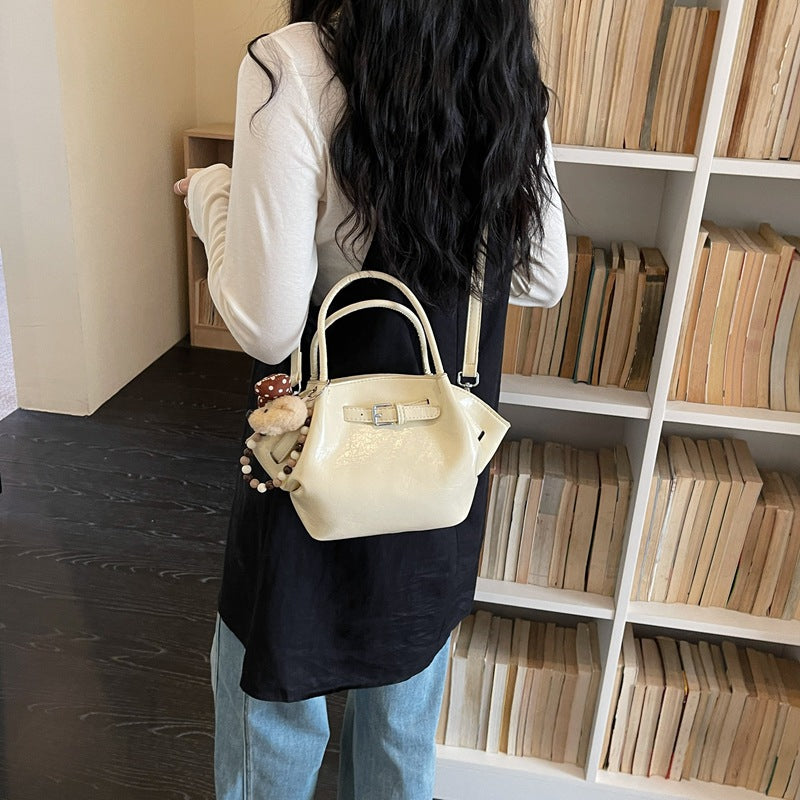 Chic Bow Accent Handbag LoungeYard — product view 3