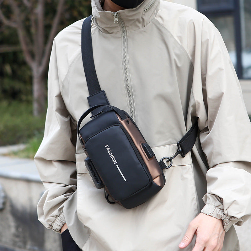 Water-Resistant Fashion Sling Bag LoungeYard — product view 2