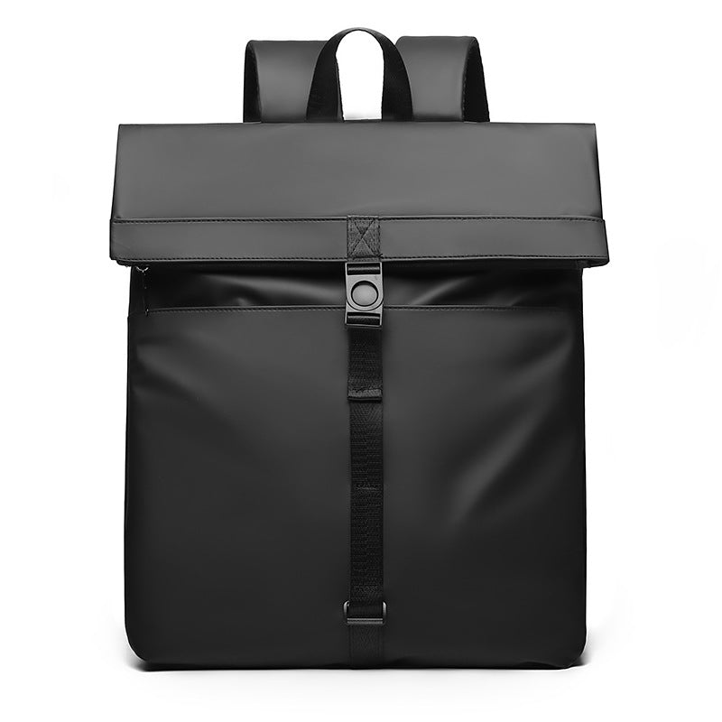 Modern Waterproof Roll-Top Backpack LoungeYard — product view 2