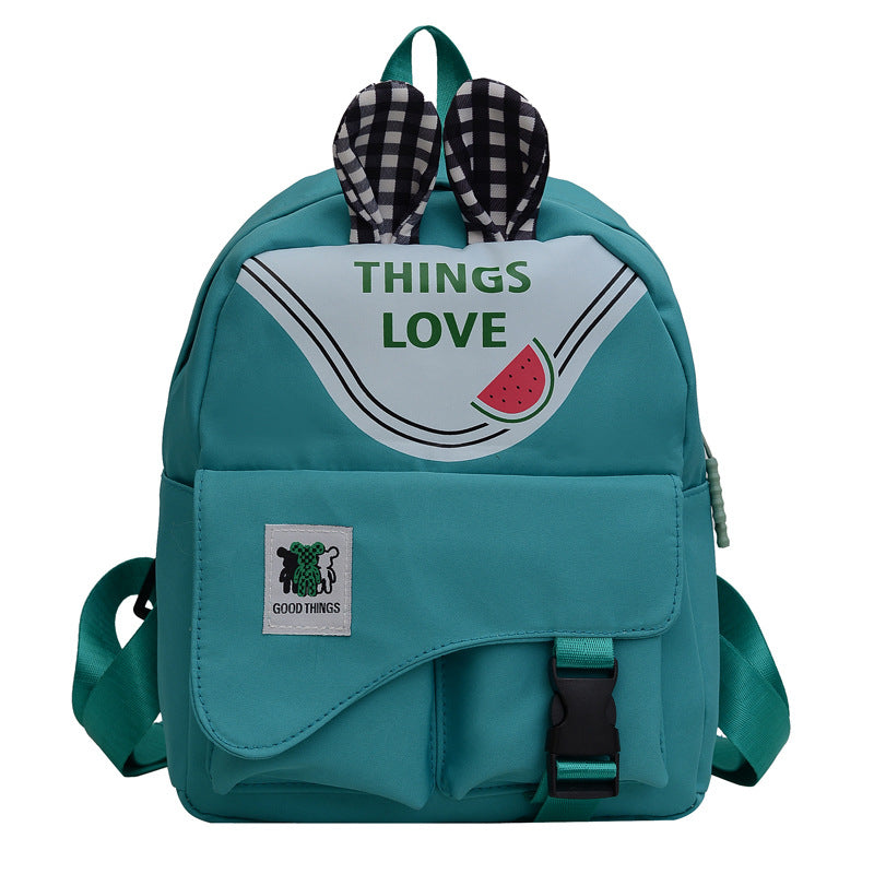 Cute Bunny Ear Mini Backpack LoungeYard — product view 4