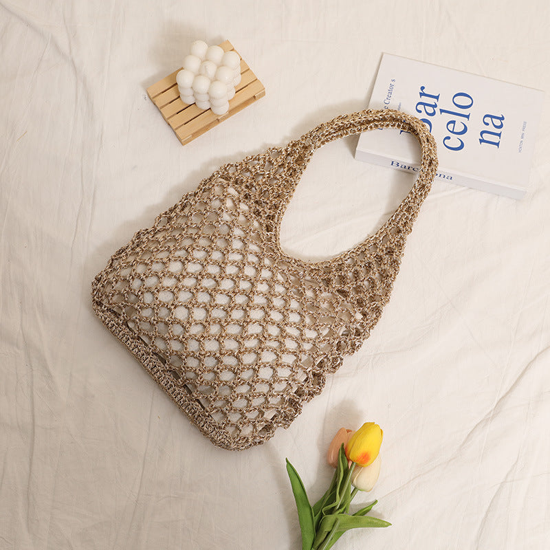 Practical mesh tote bag LoungeYard — product view 4