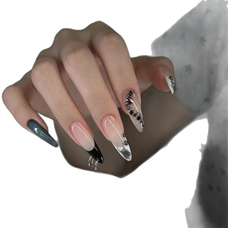 Artistic Oversized Stiletto Nail Enhancements — product view 5