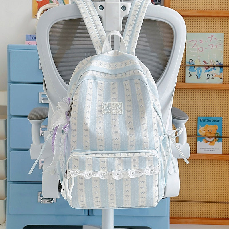 Decorative Patterned Backpack LoungeYard — product view 6