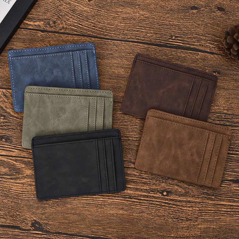 Premium Leather Card Holder — product view 1