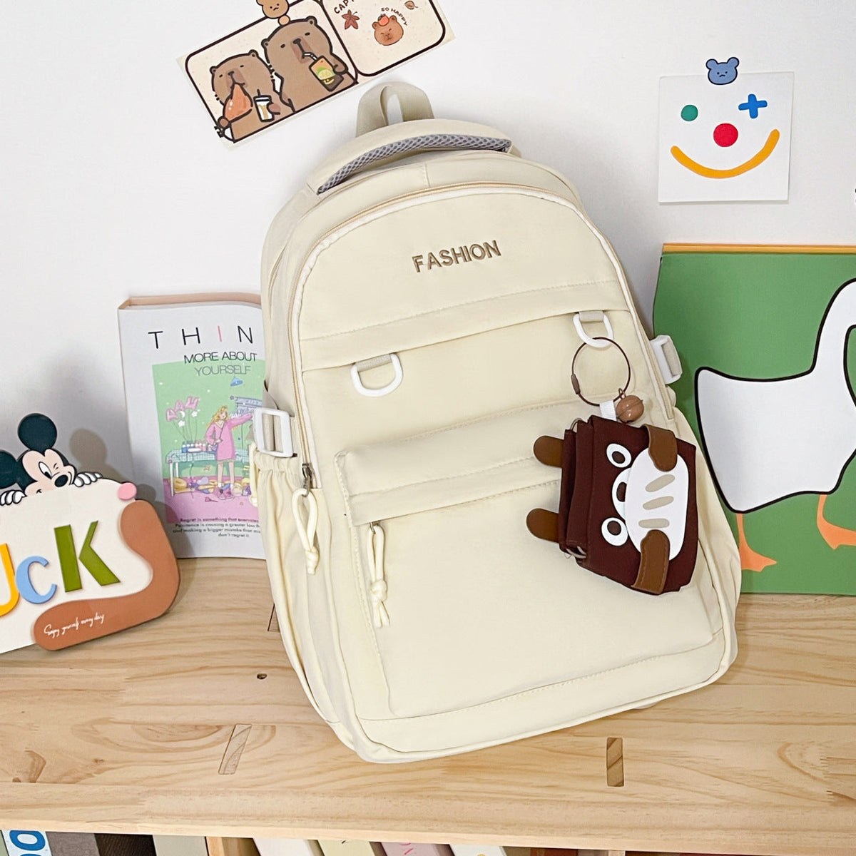 Fashionable Multi-Functional Backpack — product view 2