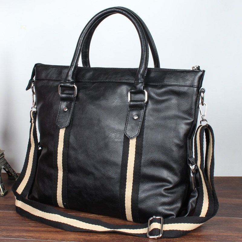 Elegant and Multifunctional Leather Briefcase LoungeYard — product view 2