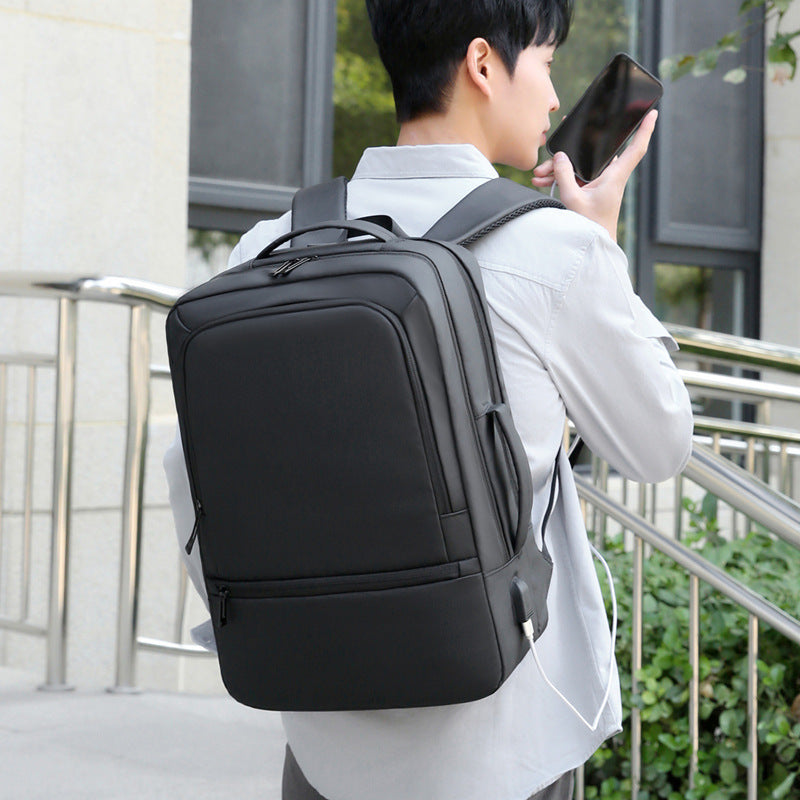Elegant Laptop Backpack with Padded Compartment and Practical Organizer LoungeYard — product view 2