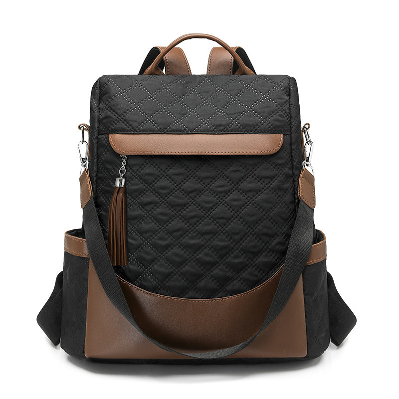 Stylish Quilted Backpack LoungeYard — product view 5