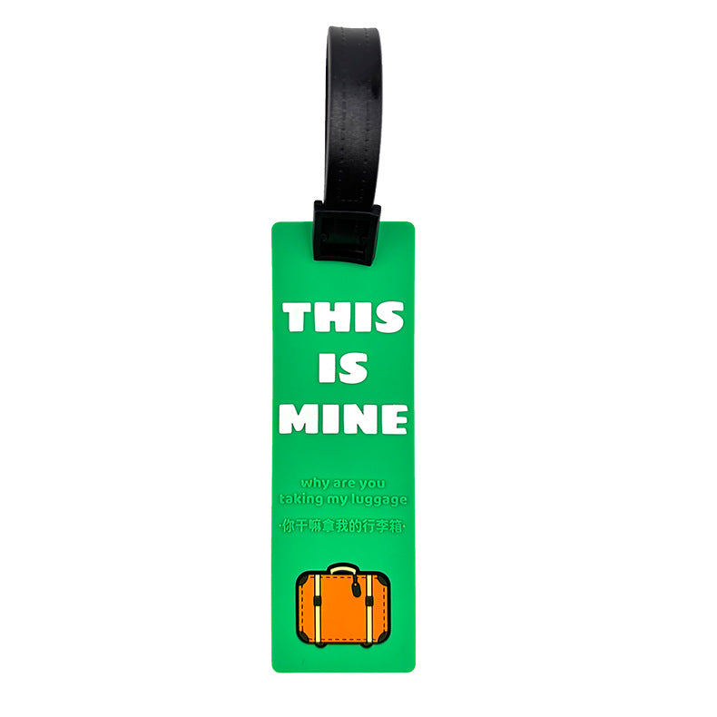 Unisex Personalized Travel Luggage Tag LoungeYard — product view 1