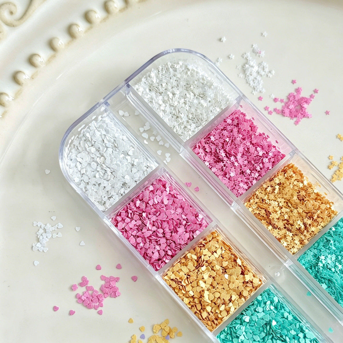 Premium Nail Art Glitter Set — product view 1