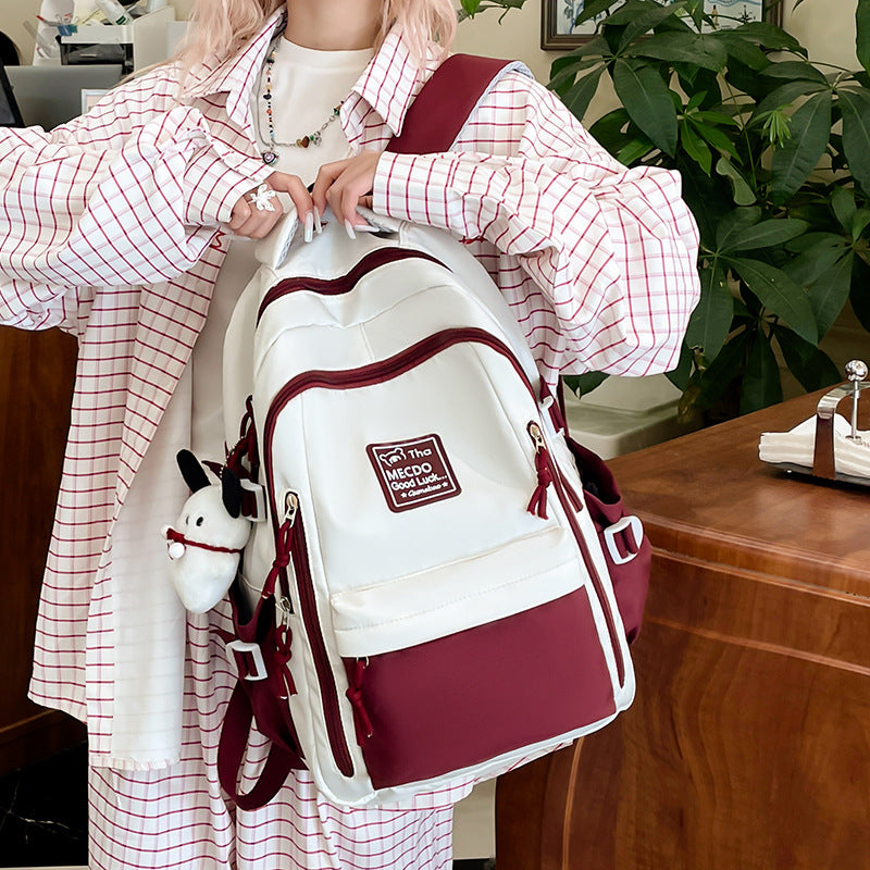 Stylish Multi-Compartment Backpack LoungeYard — product view 2