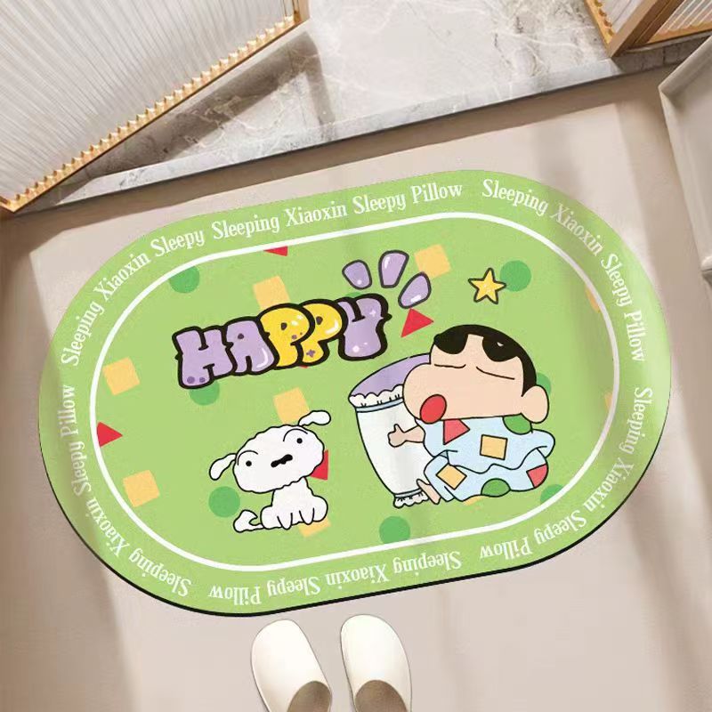 Cartoon-Themed Bathroom Rug — product view 6