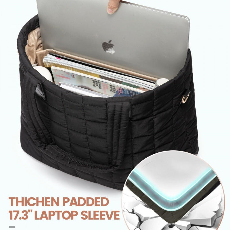 Padded everyday and laptop bag LoungeYard — product view 5