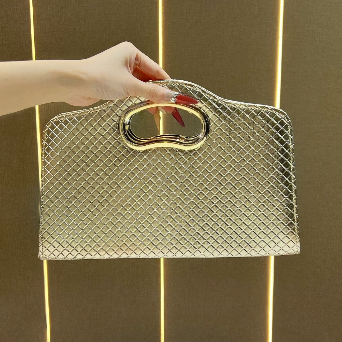 Textured Evening Handbag — product view 1