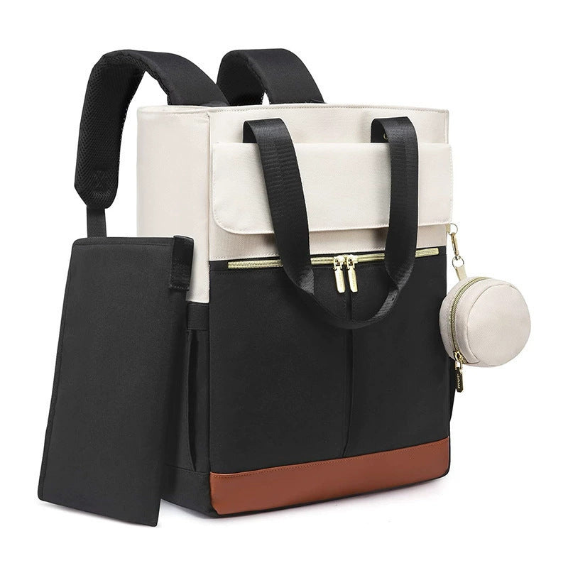 Multifunctional handbag with detachable backpack straps LoungeYard — product view 7
