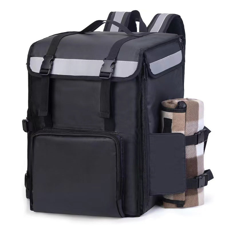 Women's cool backpack with insulating function and versatile side pockets LoungeYard — product view 2