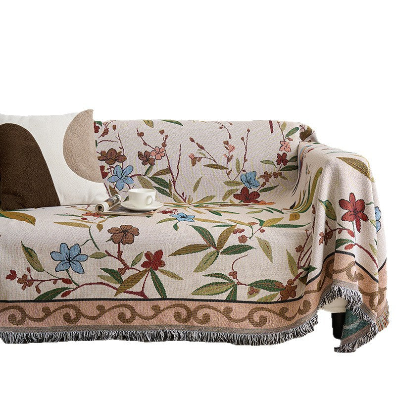 Artistic Patterned Throw Blanket — product view 5