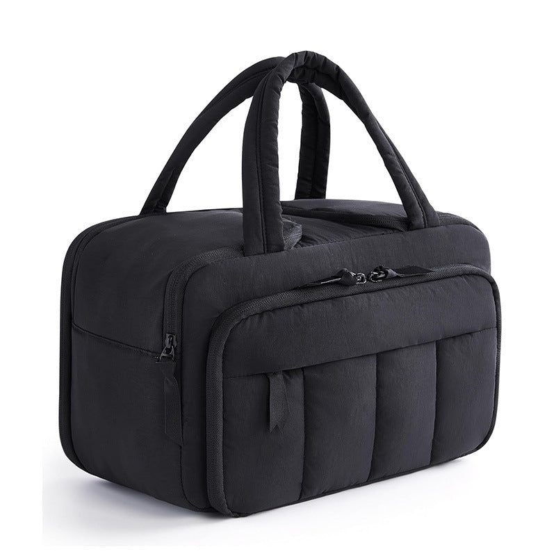 Versatile Quilted Travel Duffle Bag LoungeYard — product view 7