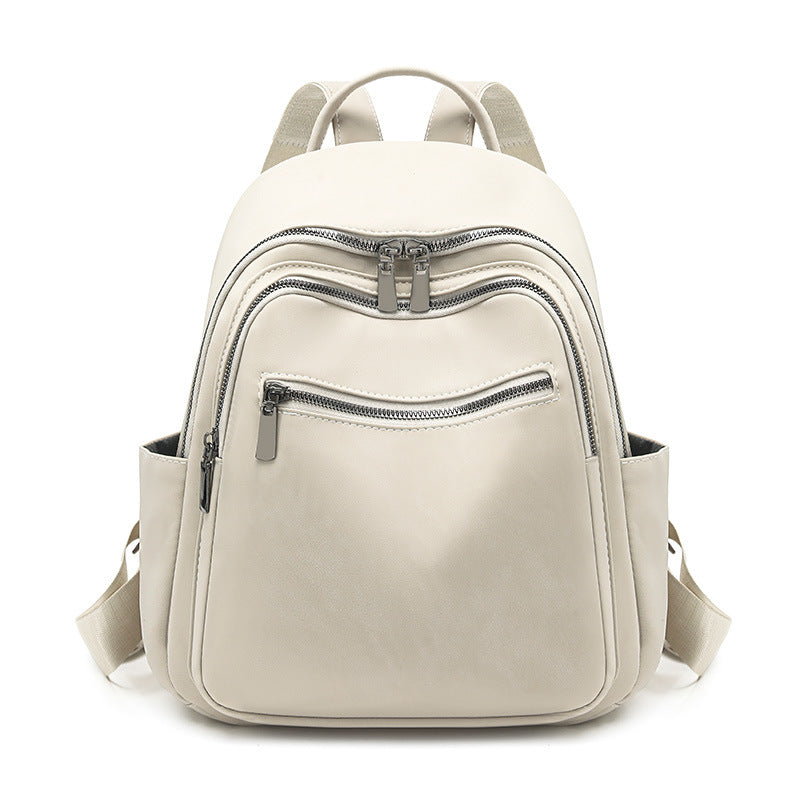 Premium Leather Travel Backpack LoungeYard — product view 5