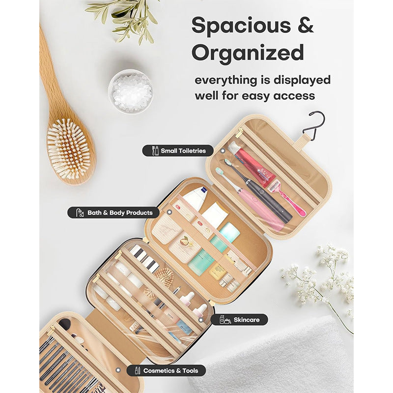 Elegant cosmetic organizer bag LoungeYard — product view 3