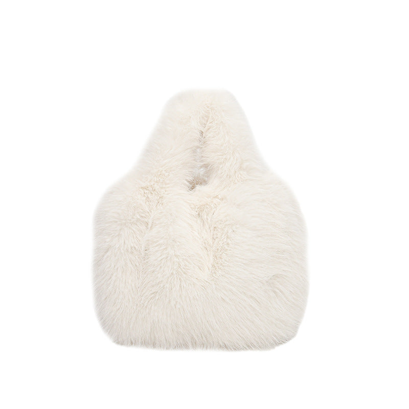 Soft Plush Hobo Bag — product view 3
