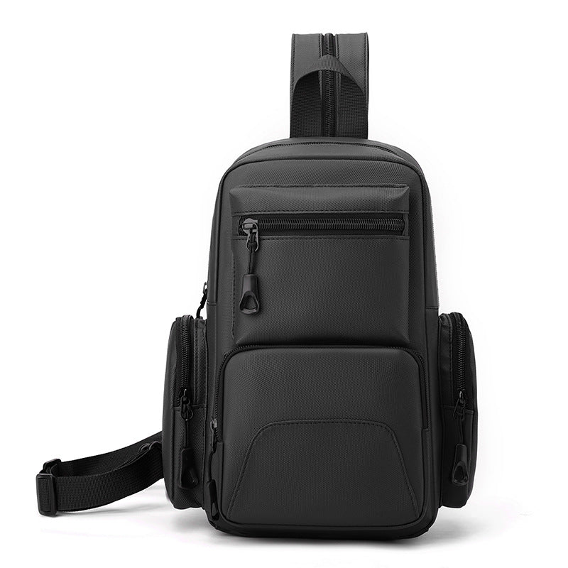 Versatile Multi-Pocket Sling Backpack LoungeYard — product view 2