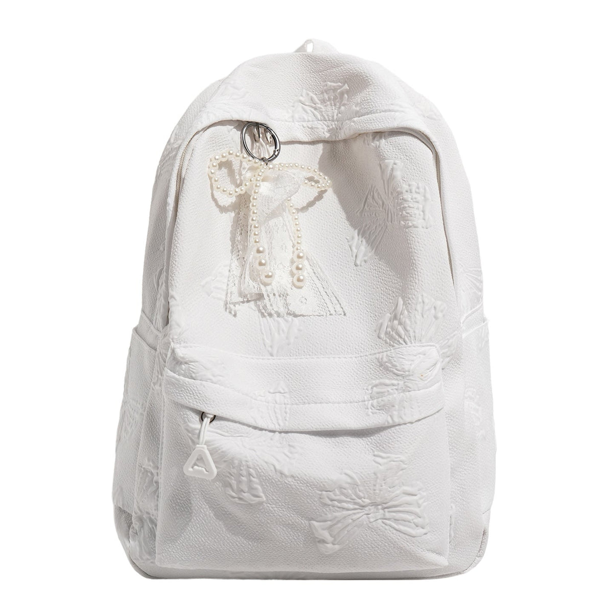 Decorative Pearl Bow Design Backpack — product view 3