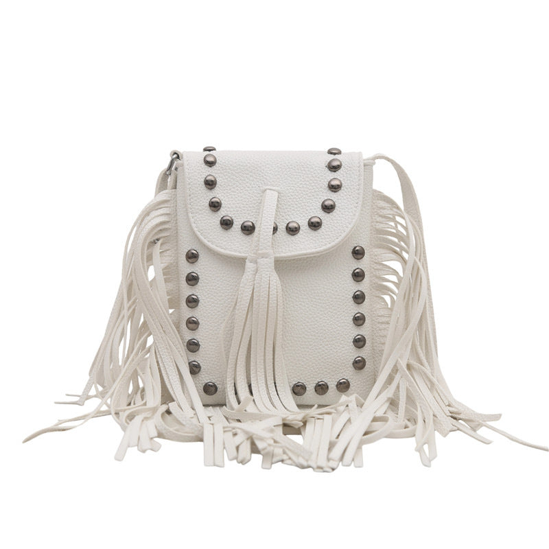 Bohemian Fringe Backpack — product view 3