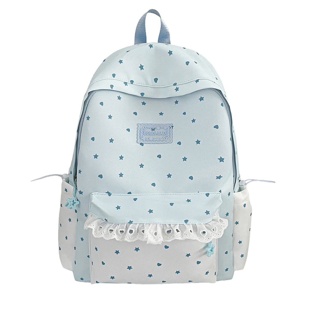 Playful Star-Patterned Backpack LoungeYard — product view 5