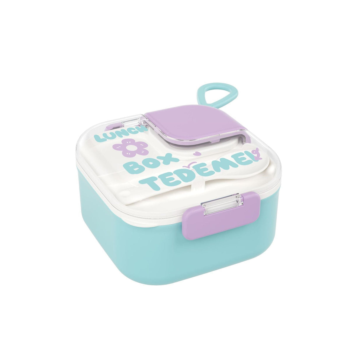 Multi-Compartment Eco-Friendly Snack Container — product view 3