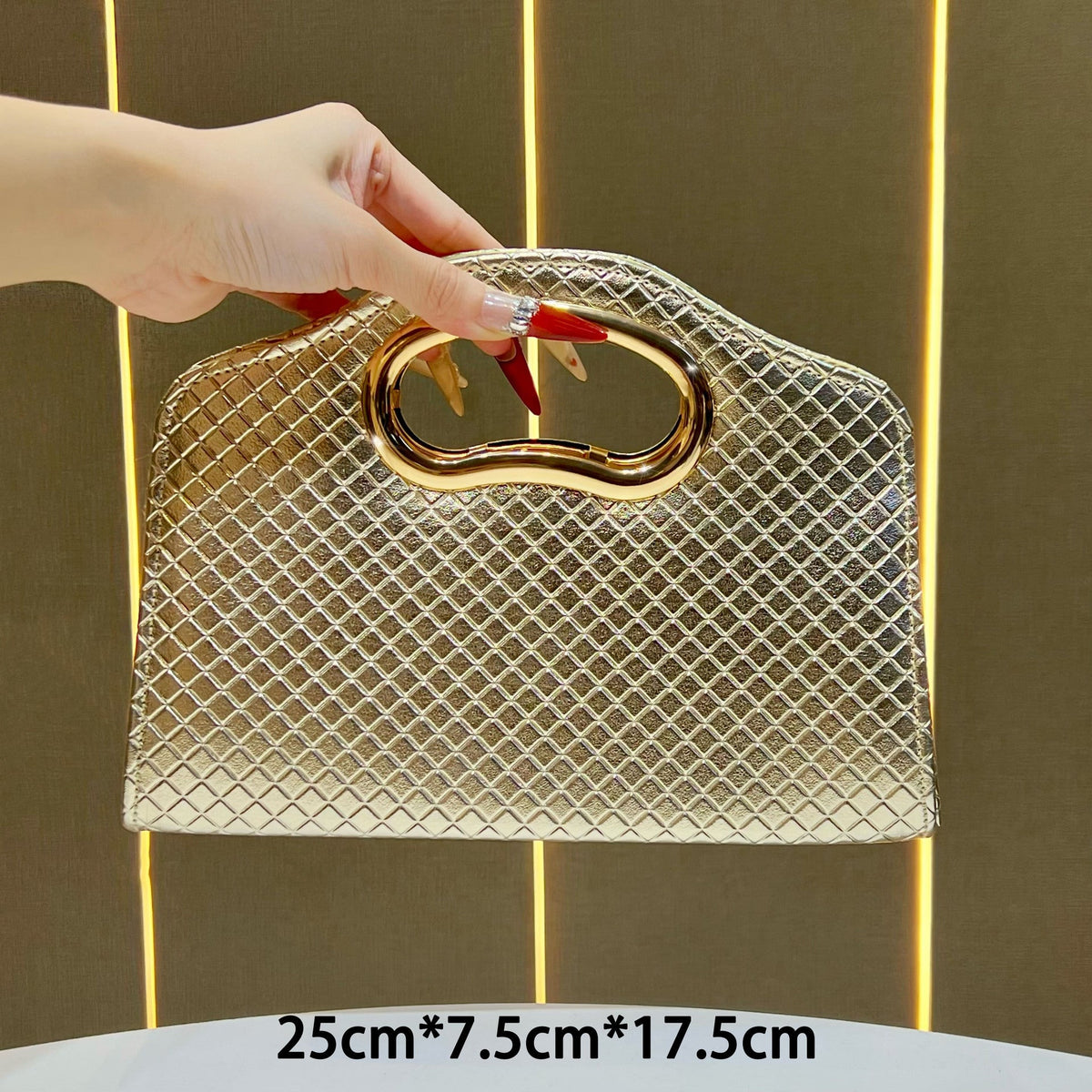 Textured Evening Handbag — product view 6