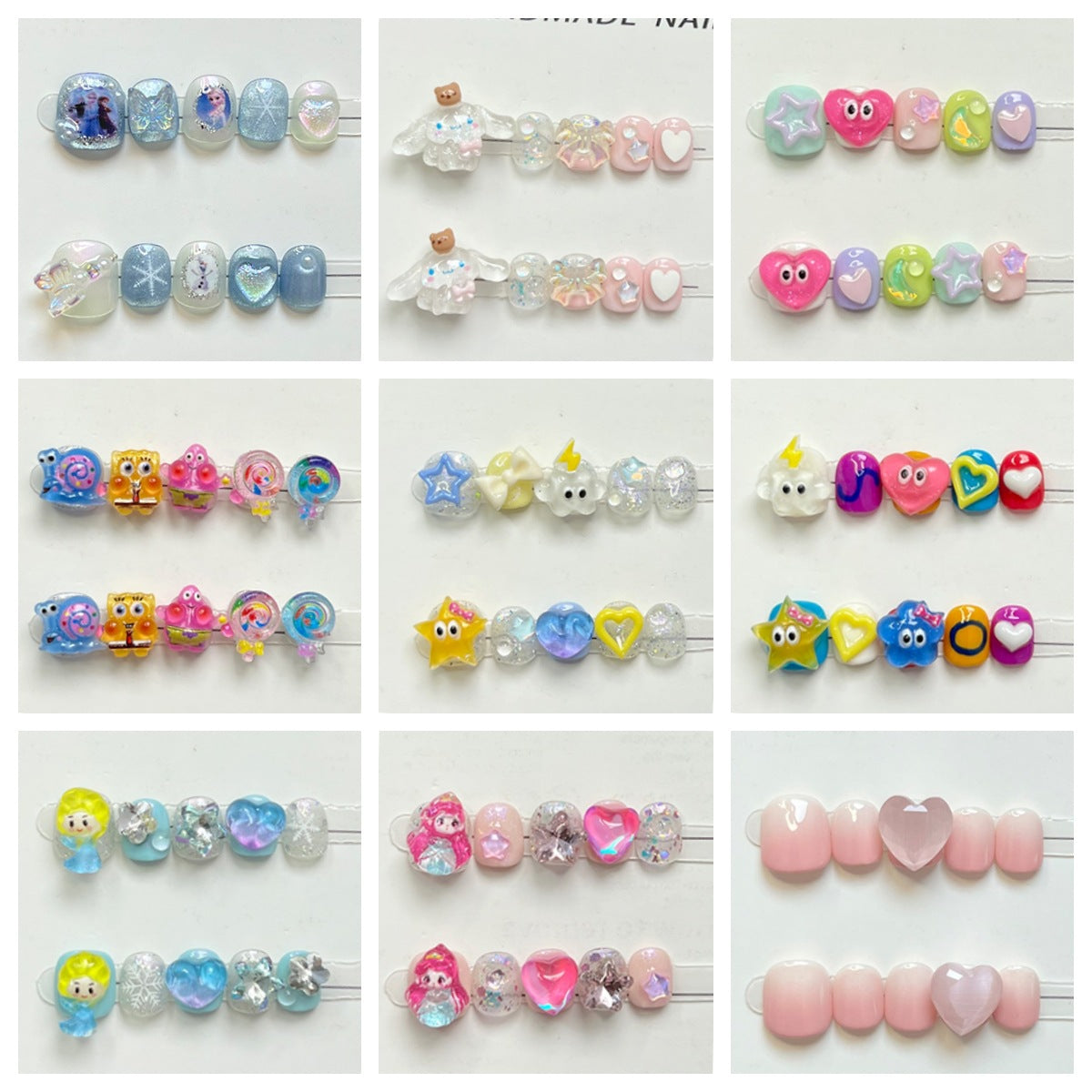 Whimsical Press-On Nail Set — product view 3