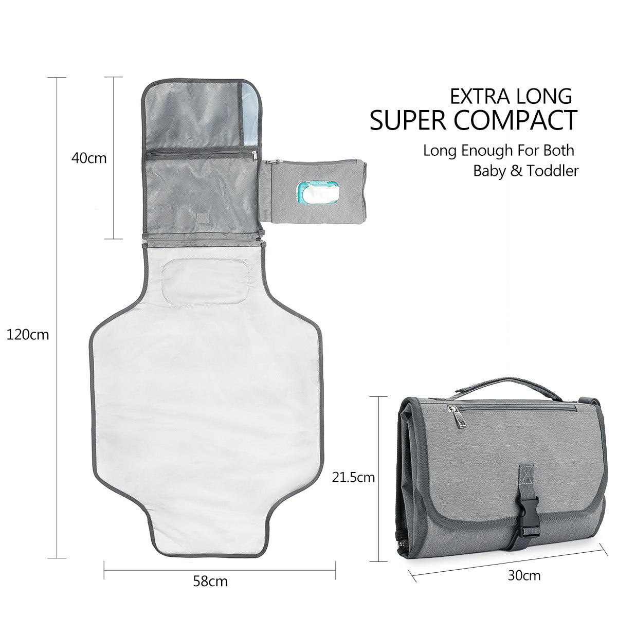 Practical Diaper Bag LoungeYard — product view 5