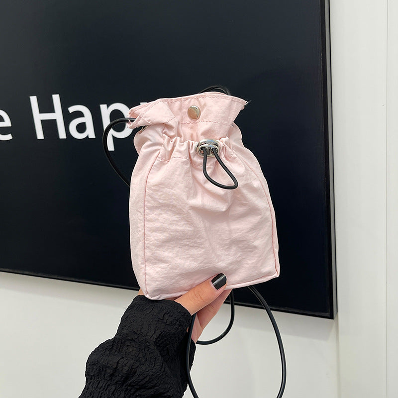 Drawstring Mini Shoulder Bag — product view 5