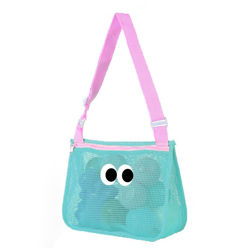 Multifunctional mesh handbag with adjustable shoulder strap LoungeYard — product view 5
