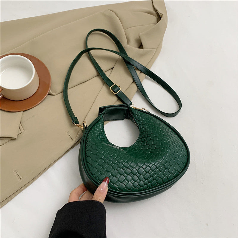 Textured Woven Crossbody Bag LoungeYard — product view 6