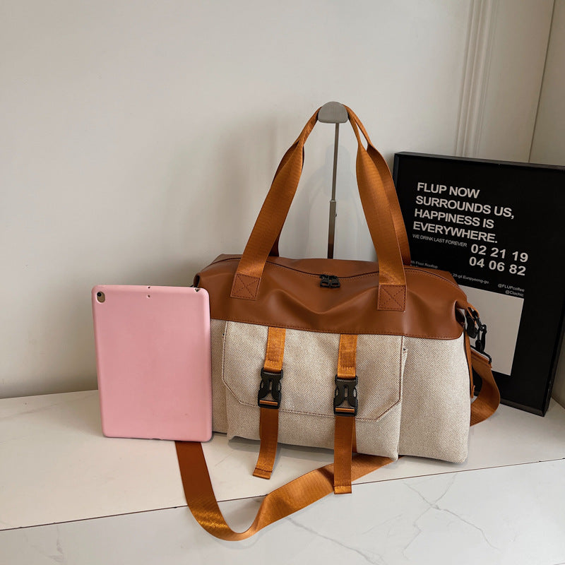 Practical Multifunctional Duffel Bag with Sturdy Design and Intelligent Compartment Layout LoungeYard — product view 3