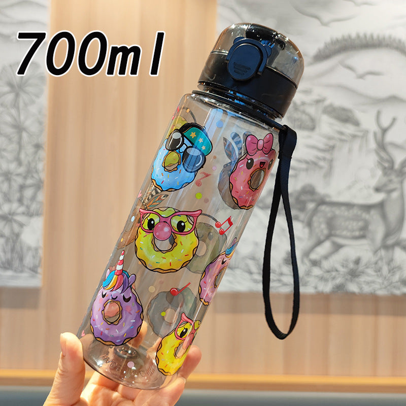 Ladies funny drinking bottle with motif print LoungeYard — product view 5