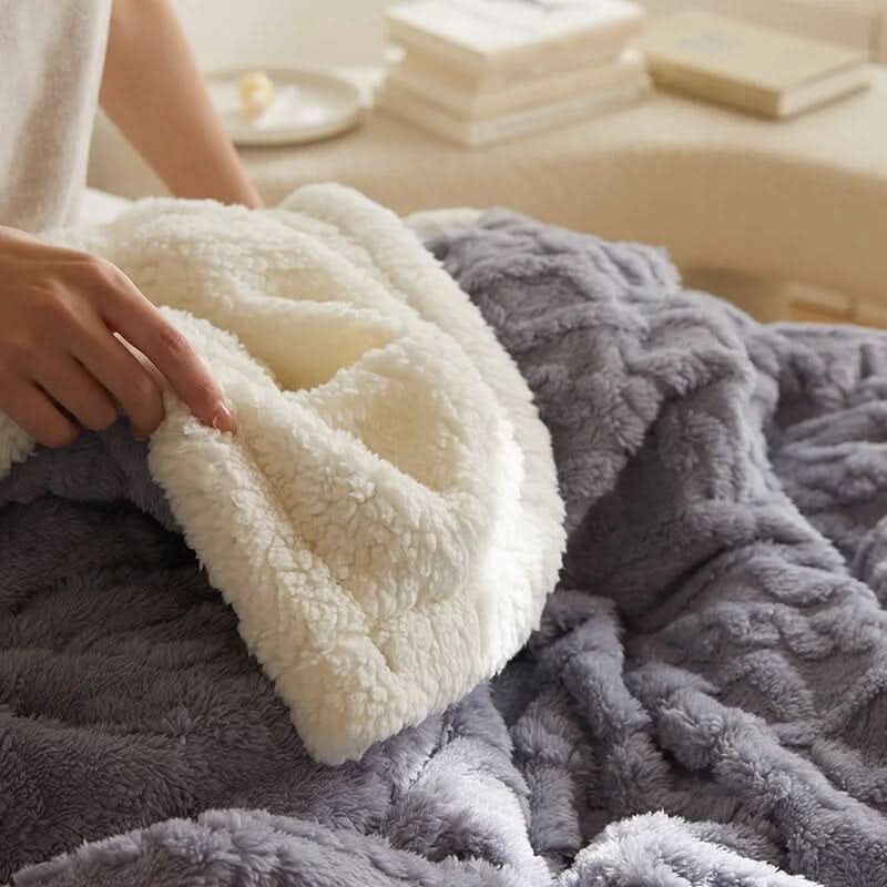 LoungeYard | Soft Comfort Blanket for Bed, Sofa, and Travel — product view 3