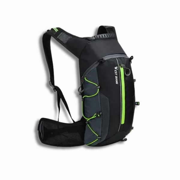 LoungeYard | Premium Cycling Backpack with Hydration System – Lightweight, Waterproof & Helmet Holder — product view 7