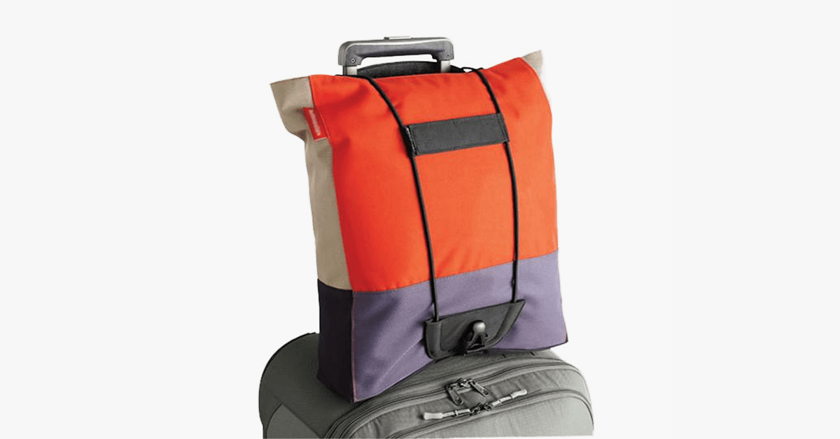 LoungeYard | Stretchable Bungee Bag - Compact & Light - Pack of 2 - Your Travel Companion! — product view 3