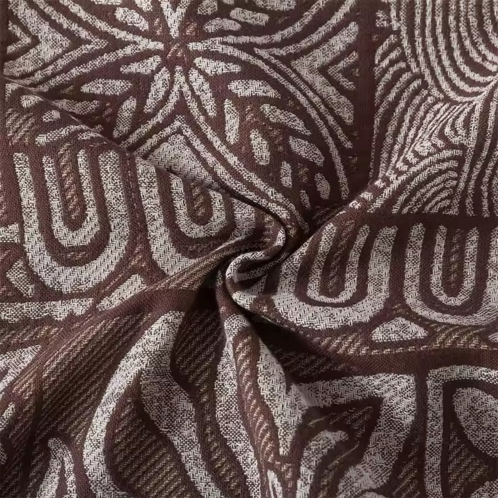 LoungeYard | Ornate Blossom Cotton Blanket — product view 2