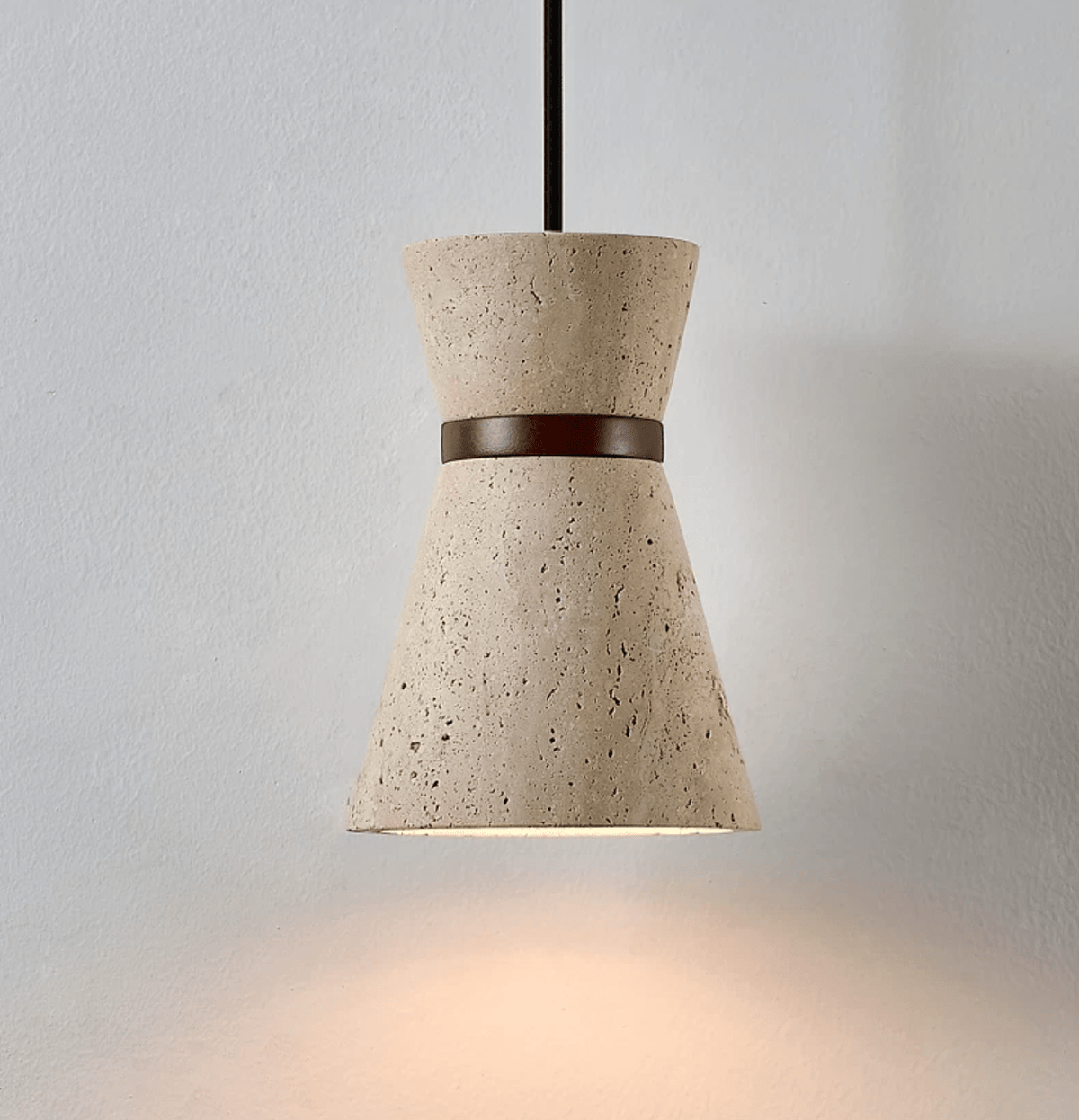 Orvella Travertine Pendant Light — product view 7