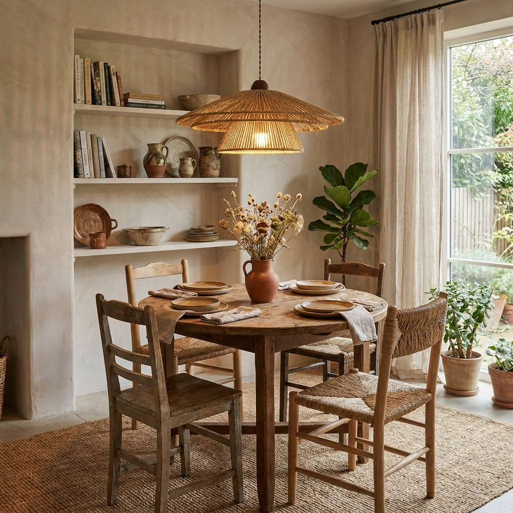Pagoda Paper Twine Pendant Lamp — product view 4