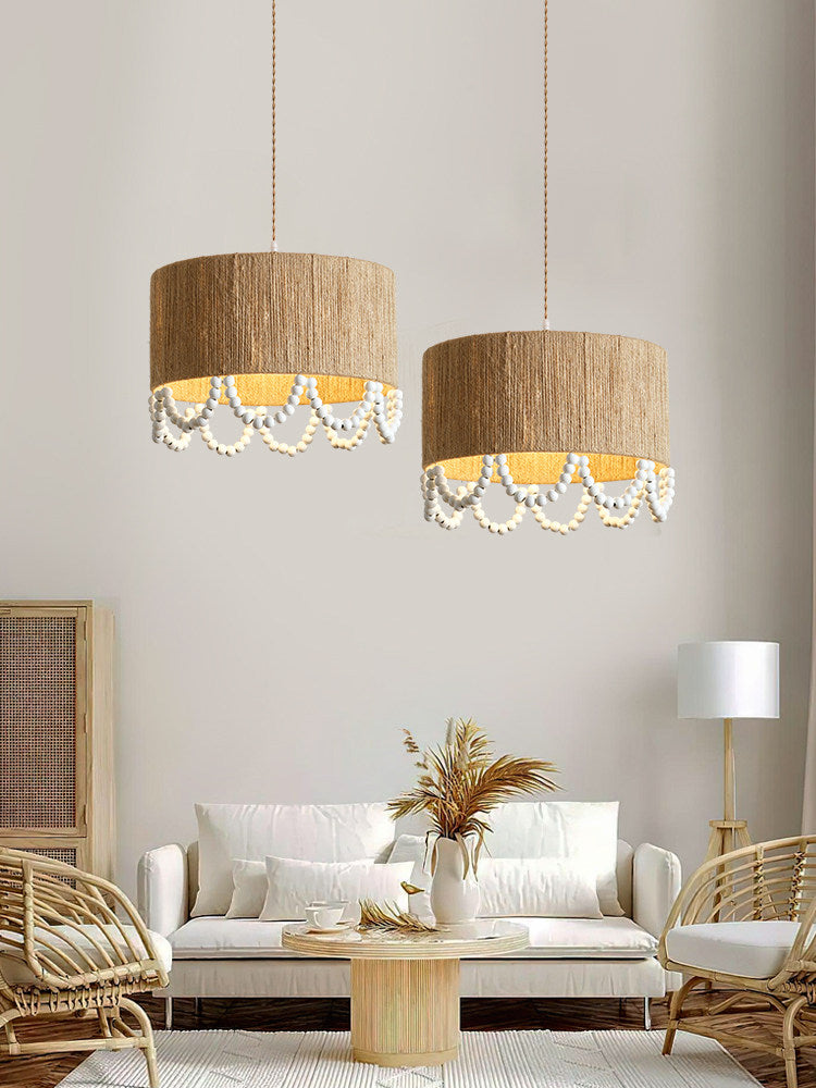 Parasol Hemp Rope Pendant Lamp — product view 4