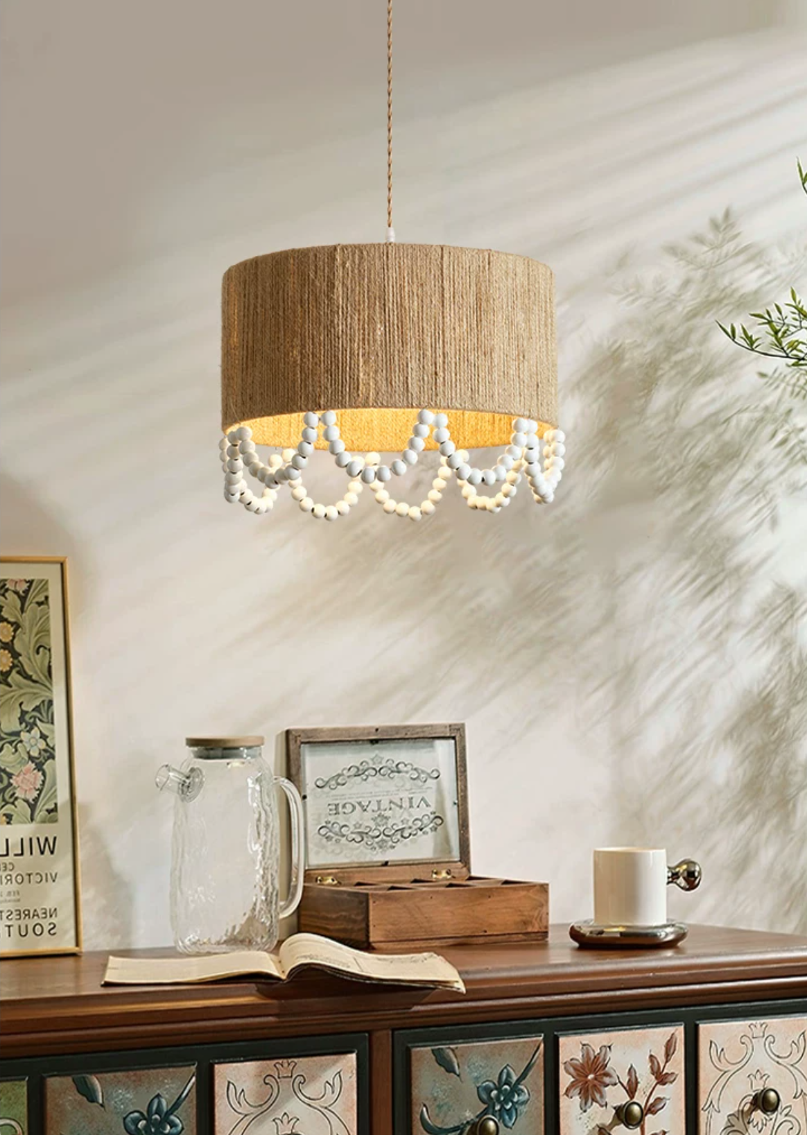 Parasol Hemp Rope Pendant Lamp — product view 5