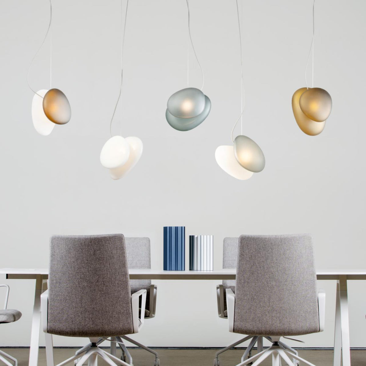 Frosted Glass Pendant Light — product view 3