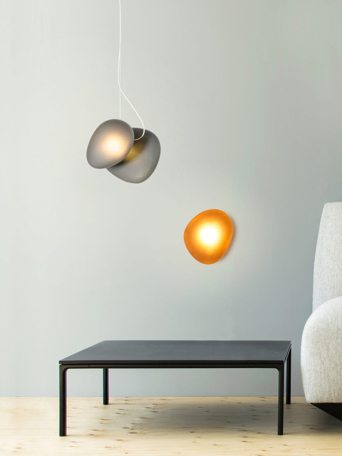 Frosted Glass Pendant Light — product view 7