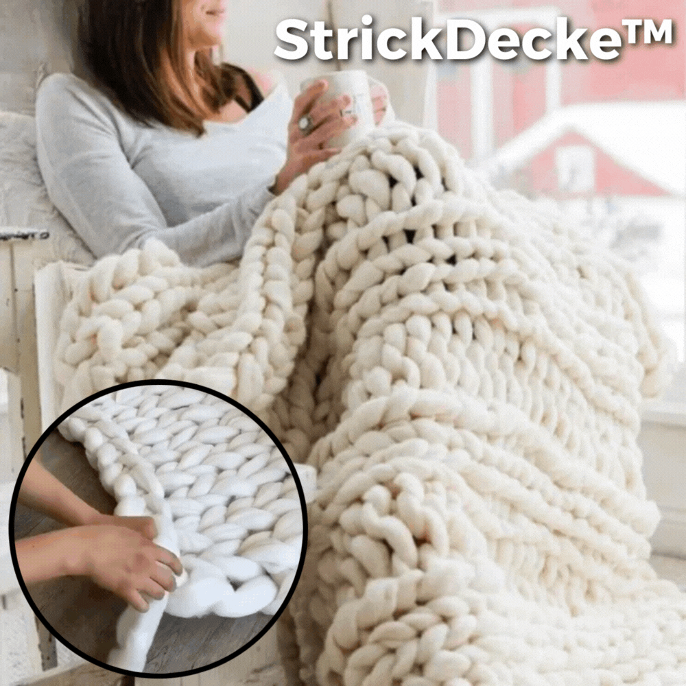 LoungeYard | StrickDecke | Create warmth and comfort — product view 1